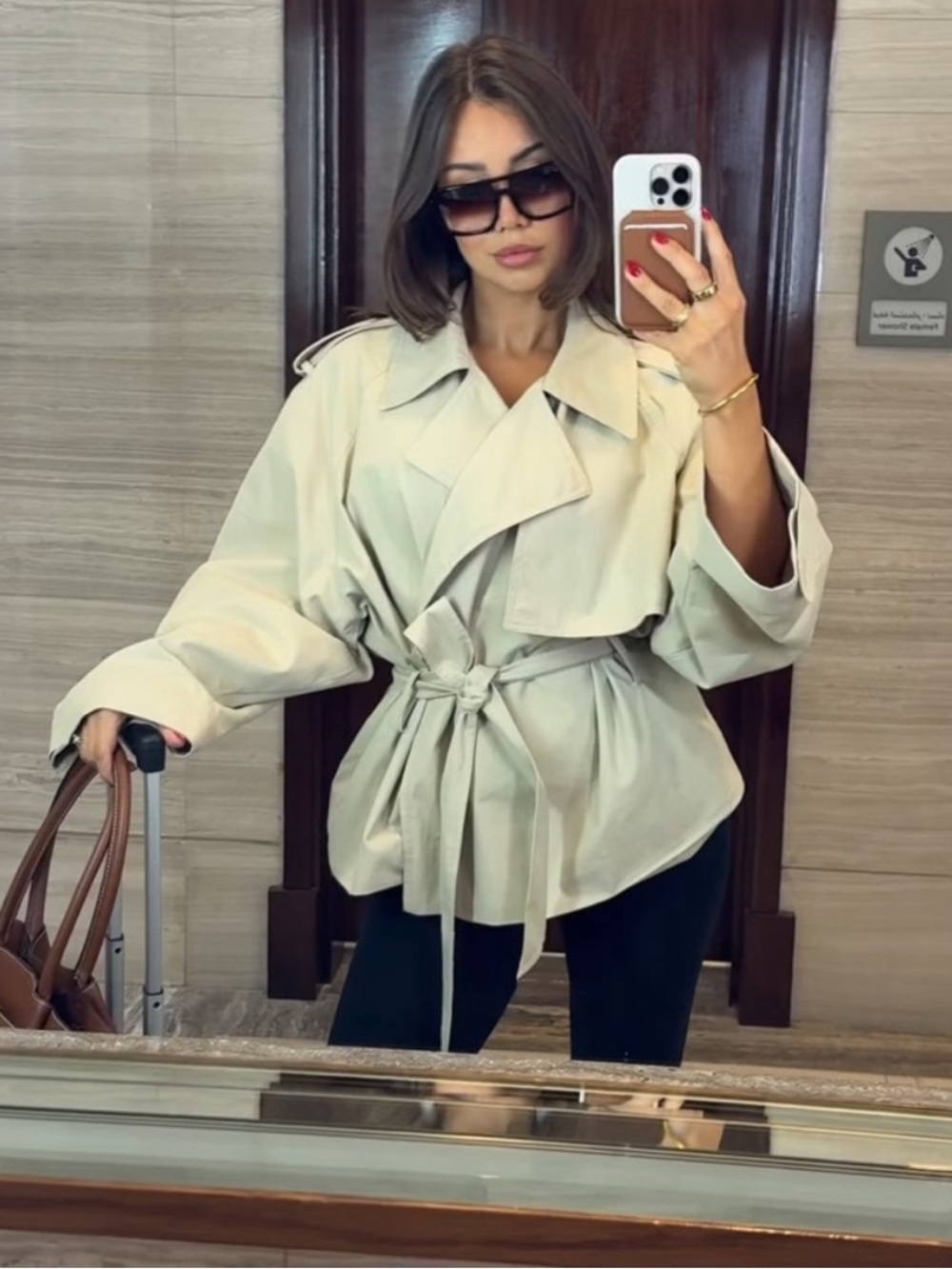 Zara Beige Trench Coat